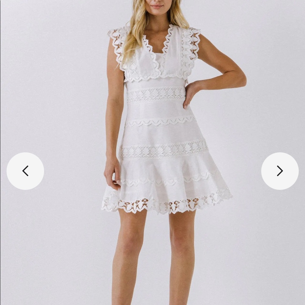 Endless Rose White Dress